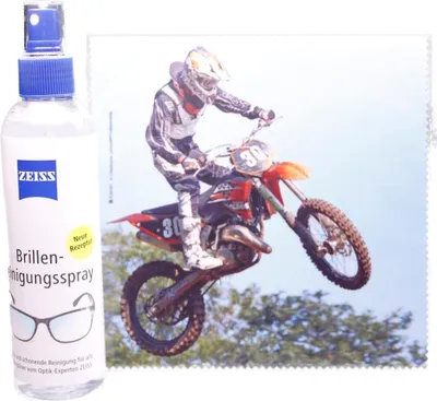 Produktbild von Mikrofasertuch "Motorcrossfahrer" Größe 18,5*18,5 cm von La Kelnet