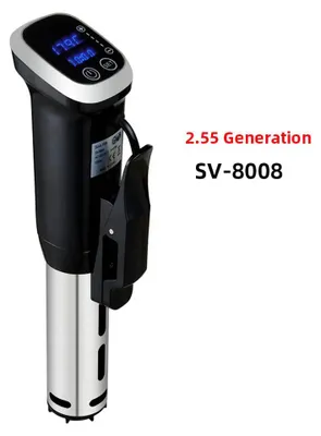 Image de Cuisson sous vide - Appareil de cuisson sous vide - Cocotte sous vide - Étanche - avec écran LCD numérique