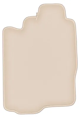 Produktbild von DURBAN Beige Velours-Fahrerfußmatte für Mitsubishi Eclipse IV Coupé (2006-)