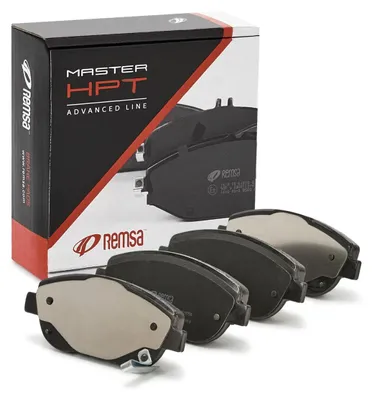 Produktbild von REMSA 1448.02 Bremsbeläge Satz Vorne Bremsklötze für TOYOTA AVENSIS Station Wagon (ZRT27, ADT27) Verso (R2) AVENSIS Stufenheck (ZRT27, ADT27)