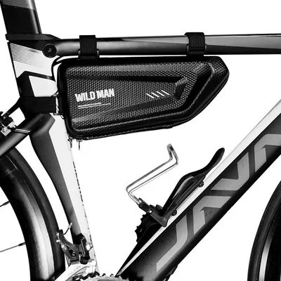 Zdjęcie produktu dla Wildman Etui/Sakwa Na Ramę Roweru L E4 Uchwyt Rowerowy Czarna/Black