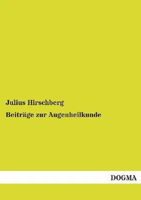 Produktbild von Beiträge zur Augenheilkunde