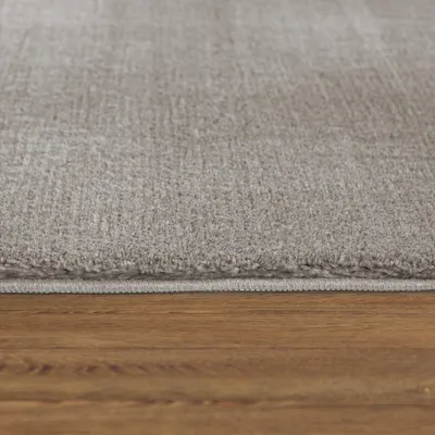 Produktbild von Teppich Rund Wohnzimmer Kurzflor Modern Flauschig Waschbar Einfarbig Rutschfest Grösse 200 cm Rund