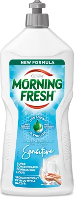 Zdjęcie produktu dla Morning Fresh Sensitive Skoncentrowany płyn do mycia naczyń 900 ml