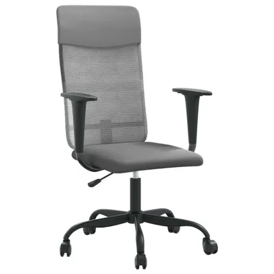 Image de Chaise de bureau réglable en hauteur gris