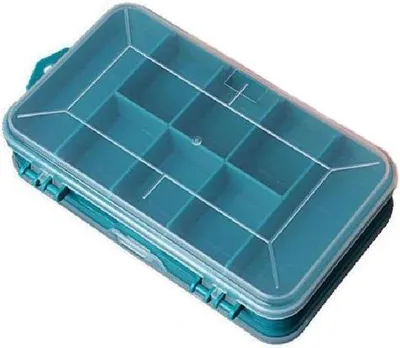 Obrázek produktu pro Nástrojová skříňka – 13 zásuvek, průhledná (zelená)