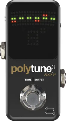 Image de Accordeur à pédale chromatique TC Electronic PolyTune 3 Noir