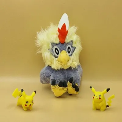Produktbild von Pokemon Geronimatz Kuscheltier - 15 cm Plüschtier Rufflet