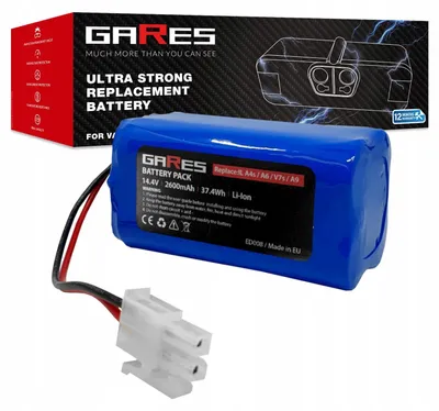 Obrázek produktu pro GARES Akumulátor Baterie pro Silvercrest SSR SSR1 SSRA1 | 14,4V 2,6Ah | Zesílená série High-Performance | Vysoký výkon |