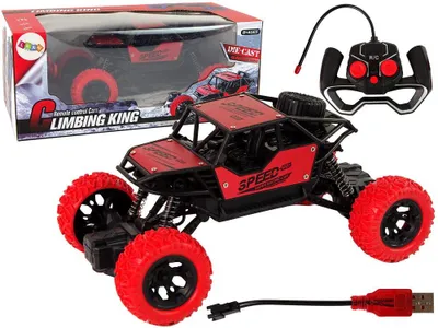 Obrázok produktu pre Diaľkovo ovládaný off-road R/C 1:18 Červený