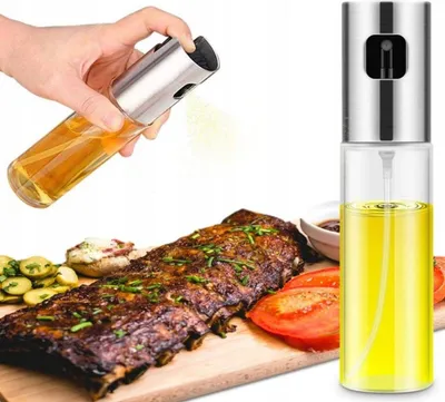 Produktbild von Ölsprühflasche 100Ml Für Öl-Essig Mit Glaszerstäuber