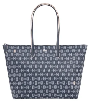 Productafbeelding van Lacoste boodschappentas - Shopper L, 34 cm (donkerblauw, kleur: "marine sombre farine")