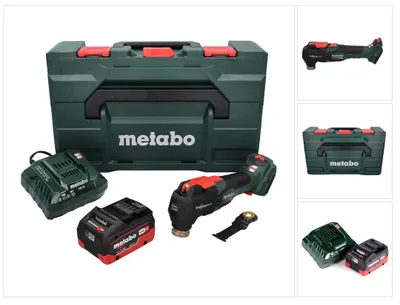 Obrázek produktu pro Akumulátorové multifunkční nářadí Metabo MT 18 LTX BL QSL 18 V Brushless Starlock Plus + 1x akumulátor 5,5 Ah + nabíječka + metaBOX