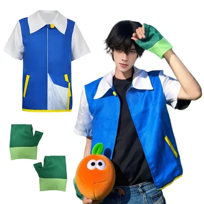 Produktbild von Anime-Kostüm, klassisch – Cosplay-Outfit – Uni, Karneval – Kurze Ärmel – Inklusive Handschuhen – Hochwertiges Polyester