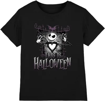Produktbild von The Nightmare Before Christmas - "This Is Halloween" T-Shirt für Kinder TV3347 (104) (Schwarz)