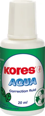 Produktbild von Kores Korrekturflüssigkeit AQUA 20 ml weiß