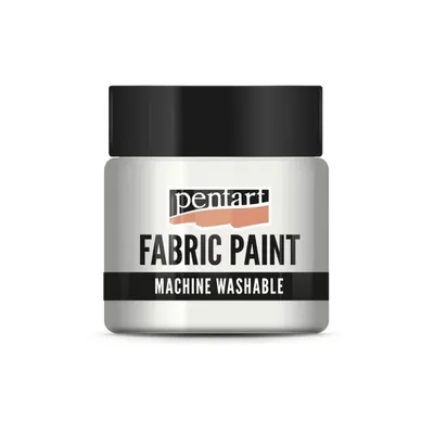 Produktbild von PENTART Stofffarbe, 50 ml, Perlweiß