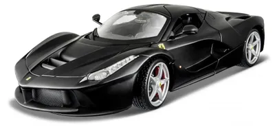 Image de Bburago 18-16901 - Modèle réduit - LaFerrari Signature Serie (noir, échelle 1:18)
