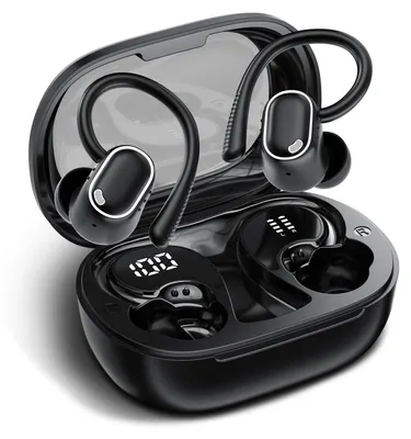 Produktbild von Bluetooth Kopfhörer Sport Hi-Fi Stereo Kopfhörer Kabellos Bluetooth Schwarz