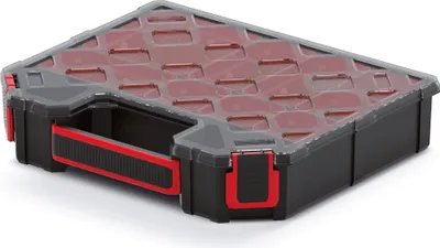 Zdjęcie produktu dla Prosperplast®, Organizer, KTGC30256B, Czarny, Pojemnik Przegródki Narzędzia