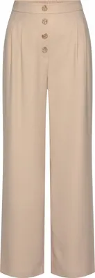 Produktbild von LASCANA Palazzohose für den Sommer aus gekreppter We camelfarben Größe 46
