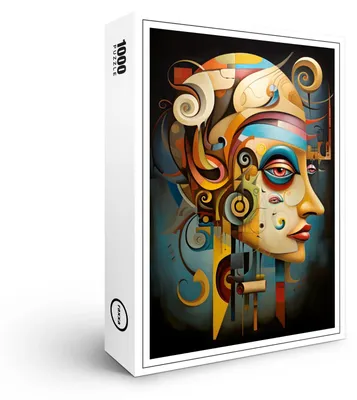Produktbild von raxxa Premium-Puzzle "Whimsical Divisionism 1", 1000 Teile