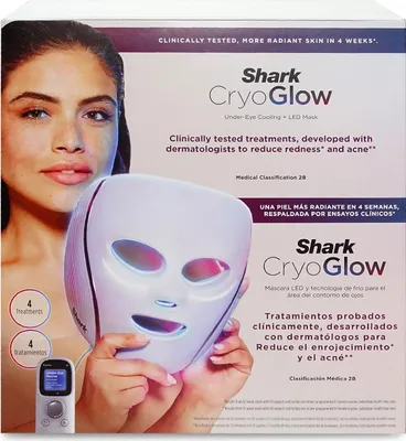 Produktbild von Shark CryoGlow LED-Maske + Kühlung der Augenpartie - Lila FW312EUPL