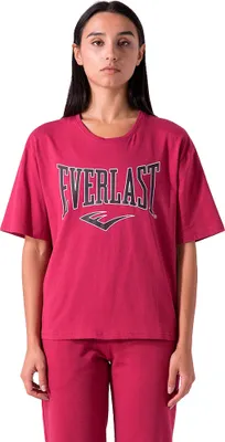 Produktbild von Everlast Oversize Logo Kurzarm-t-shirt Rosa L Frau Rosa L