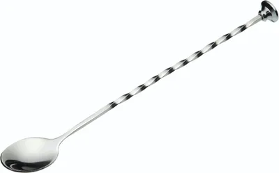 Produktbild von Cocktail-Löffel mit Stamper, 28 cm, Edelstahl - BarCraft