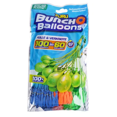 Produktbild von Zuru Bunch O Balloons - 3er Pack 100+ Wasserballons 56288UQ1