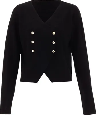 Produktbild von NAEMI damen strickjacke - schwarz, XS/S