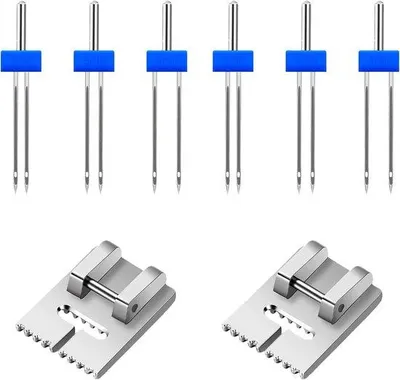 Produktbild von Multifunktionale Huishaltnaaimaschine-Set mit doppelten Nadeln