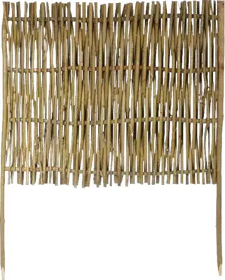 Produktbild von Vorgartenzaun Konsta 120 x 100 cm Weide natur