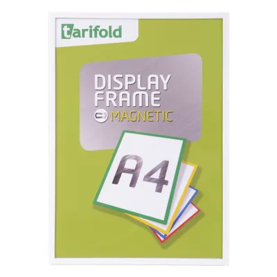Produktbild von Tarifold Display Frame magnetische Taschen - A4 / weiß