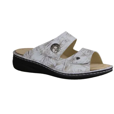 Produktbild von Finn Comfort Moorea supersofte Pantolette, Damen, Leder, Beige, lose Einlagen - Damenschuhe Pantolette / Zehentrenner, Beige, leder (savanne)