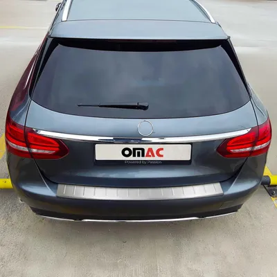 Zdjęcie produktu dla Osłona zderzaka dla Mercedes C Class S205 T-Model 2015-2025 Szczotkowany chrom