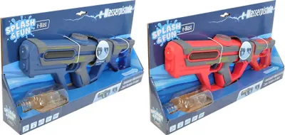 Produktbild von Splash & Fun Wasserpistole 2in1 elektrisch 2-fach sortiert