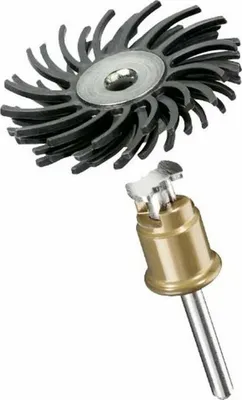 Immagine prodotto di DREMEL S471 Precision Abrasive Brush - Diameter 25mm - Grain 36 - For Sanding and Polishing