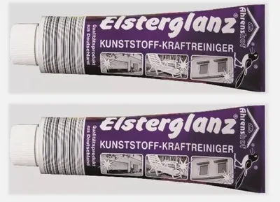 Produktbild von 2x Elsterglanz Kunststoffreiniger Politur Paste 150ml