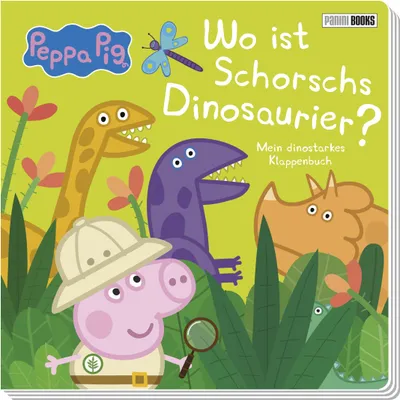 Produktbild von Peppa Pig: Wo ist Schorschs Dinosaurier? - Mein dinostarkes Klappenbuch