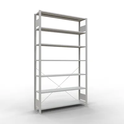 Produktbild von Büroregal Stecksystem Grundregal - 2300x1300x300 mm, Typ 85 kg
