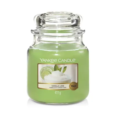 Obrázek produktu pro Yankee Candle Vanilla Lime vonná svíčka 411 g