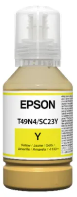 Image de Epson Dye Sublimation Yellow T49N400 (140mL) pour SureColor SC-F100 - SC-F500 - SC-F501