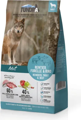 Immagine prodotto di Tundra DOG Cibo Secco Rena, Trota & Manzo 11,34kg