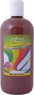 Image de Peinture à la détrempe 500ml brun CRICCO
