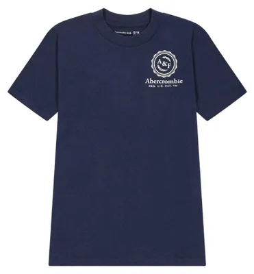 Produktbild von Abercrombie & Fitch - "Foothill" T-Shirt für Kinder GT17519 (170-176) (Dunkles Marineblau)