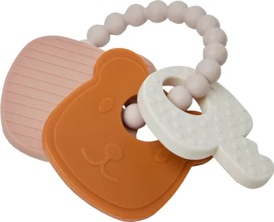 Produktbild von Beißring Silikon - Teddy Bear
