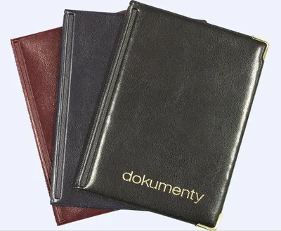Produktbild von Okładka na dokumenty duża Eko-winyl MIX