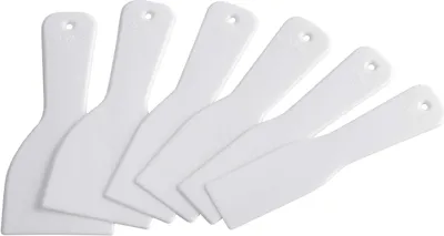 Produktbild von Werkzeyt Kunststoffspachtel-Satz 6-teilig - 40 mm, 50 mm & 80 mm - Elastisch & U