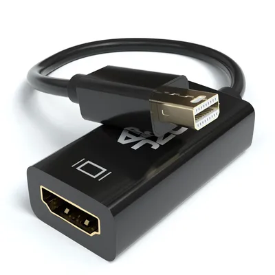 Produktbild von JAMEGA Mini-DisplayPort-auf-HDMI-Adapter, 4K bei 30 Hz